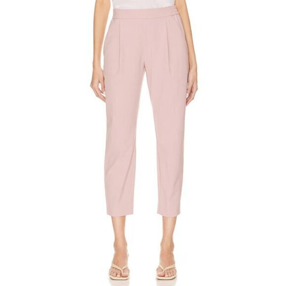 AllSaints Aleida Tri Trouser in Pale Orchid Pink Sz 12 New